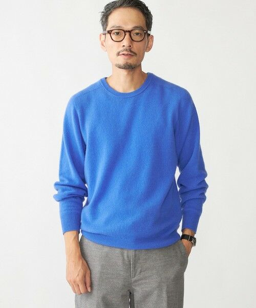 SHIPS / シップス ニット・セーター | SHIPS:〈手洗い可能〉ホールガーメント 12ゲージ カシミヤ クルーネック ニット | 詳細25