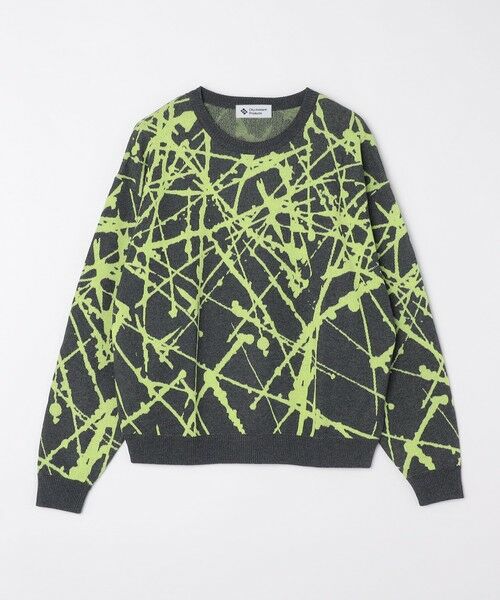 SHIPS / シップス ニット・セーター | City Ambient Products:〈手洗い可能〉ペイント ジャカード クルーネック ニット | 詳細11