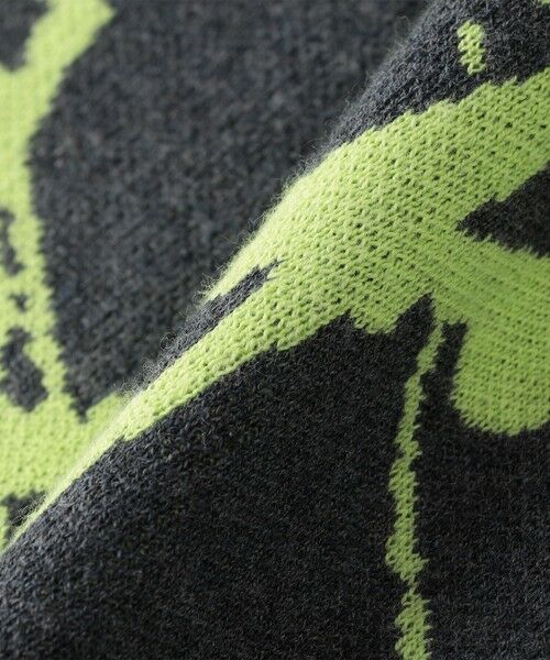 SHIPS / シップス ニット・セーター | City Ambient Products:〈手洗い可能〉ペイント ジャカード クルーネック ニット | 詳細16