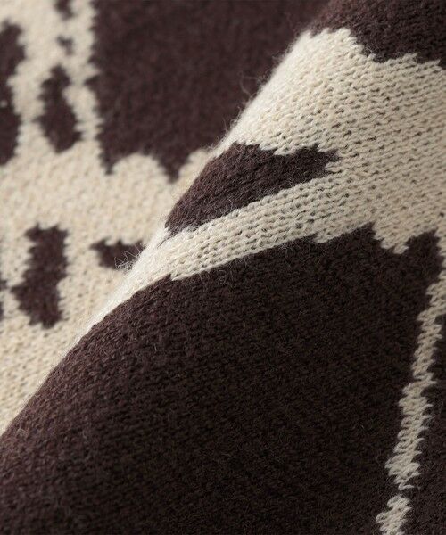 SHIPS / シップス ニット・セーター | City Ambient Products:〈手洗い可能〉ペイント ジャカード クルーネック ニット | 詳細18