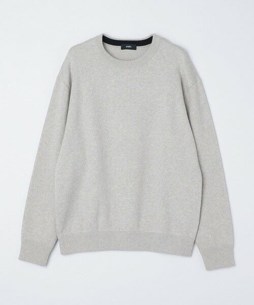 SHIPS / シップス ニット・セーター | SHIPS:〈手洗い可能〉コットン カシミヤ 単色 クルーネック ニット | 詳細4