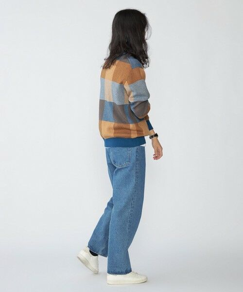 SHIPS / シップス ニット・セーター | SHIPS:〈手洗い可能〉コットン カシミヤ チェック クルーネック ニット | 詳細17