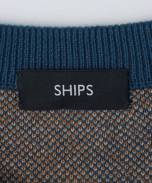 SHIPS / シップス ニット・セーター | SHIPS:〈手洗い可能〉コットン カシミヤ チェック クルーネック ニット | 詳細26