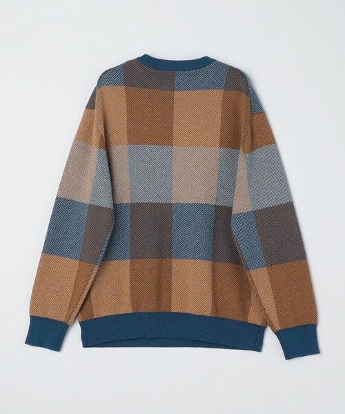 SHIPS / シップス ニット・セーター | SHIPS:〈手洗い可能〉コットン カシミヤ チェック クルーネック ニット | 詳細27