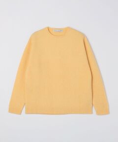 SHIPS / シップス ニット・セーター | BATEAUX DE SHIPS: ブラッシュド クルーネック プルオーバー ニット