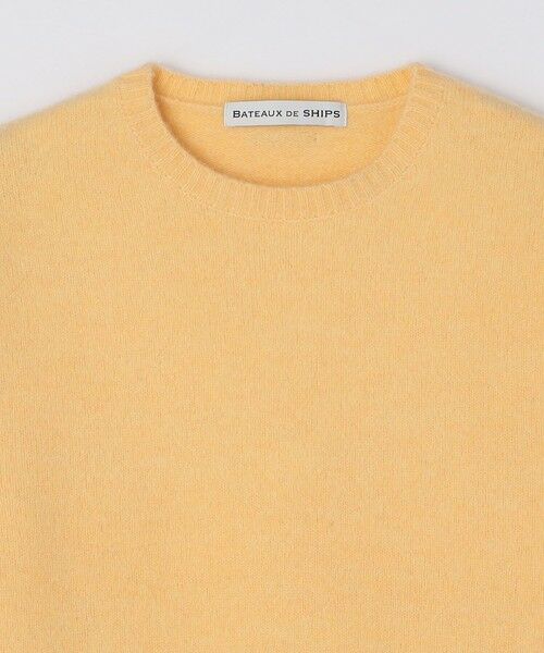 SHIPS / シップス ニット・セーター | BATEAUX DE SHIPS: ブラッシュド クルーネック プルオーバー ニット | 詳細6