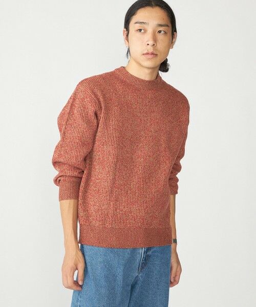 SHIPS / シップス ニット・セーター | SHIPS:〈手洗い可能〉メランジ 畦編み クルーネック ニット | 詳細10