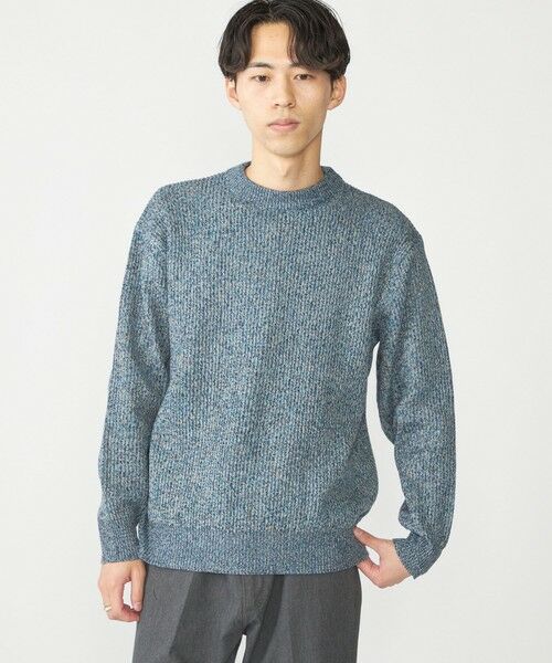 SHIPS / シップス ニット・セーター | SHIPS:〈手洗い可能〉メランジ 畦編み クルーネック ニット | 詳細14