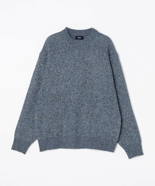 SHIPS / シップス ニット・セーター | SHIPS:〈手洗い可能〉メランジ 畦編み クルーネック ニット | 詳細15
