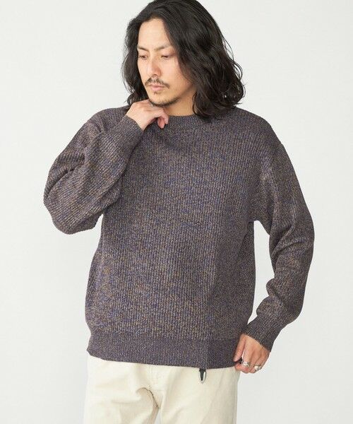 SHIPS / シップス ニット・セーター | SHIPS:〈手洗い可能〉メランジ 畦編み クルーネック ニット | 詳細23