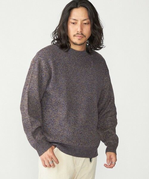 SHIPS / シップス ニット・セーター | SHIPS:〈手洗い可能〉メランジ 畦編み クルーネック ニット | 詳細26
