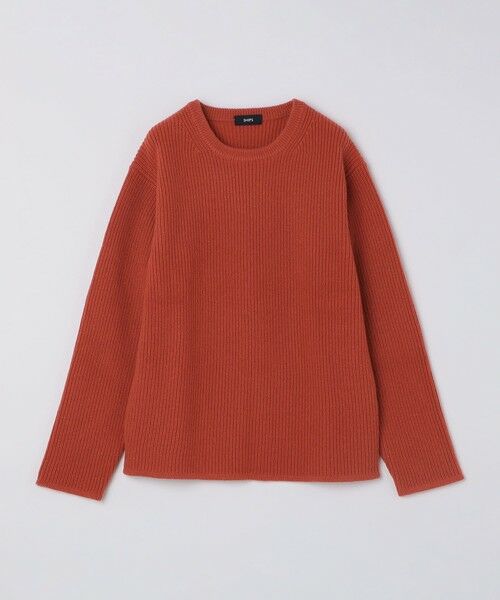 SHIPS / シップス ニット・セーター | SHIPS: ウール リサイクルカシミヤ 畦編み クルーネック ニット | 詳細11