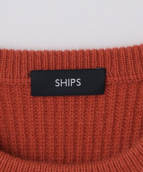 SHIPS / シップス ニット・セーター | SHIPS: ウール リサイクルカシミヤ 畦編み クルーネック ニット | 詳細14