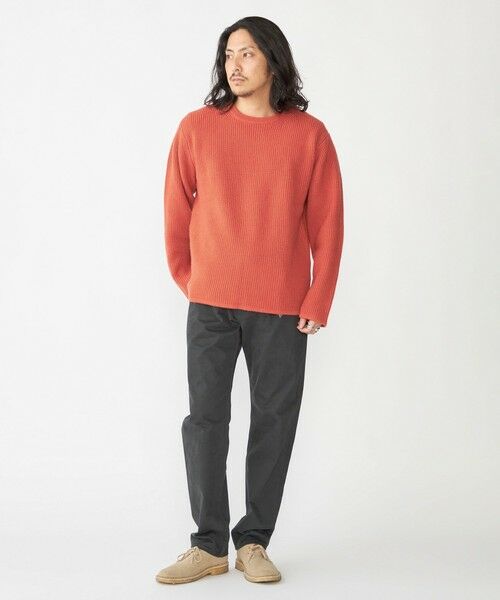 SHIPS / シップス ニット・セーター | SHIPS: ウール リサイクルカシミヤ 畦編み クルーネック ニット | 詳細9