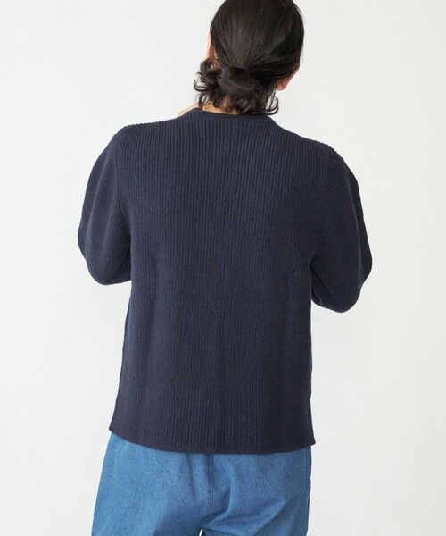 SHIPS / シップス ニット・セーター | SHIPS: ウール リサイクルカシミヤ 畦編み クルーネック ニット | 詳細23
