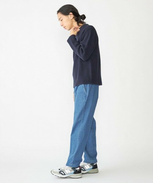 SHIPS / シップス ニット・セーター | SHIPS: ウール リサイクルカシミヤ 畦編み クルーネック ニット | 詳細18