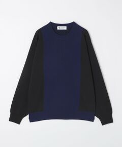 SHIPS / シップス ニット・セーター | City Ambient Products:〈手洗い可能〉バイカラー クルーネック ニット