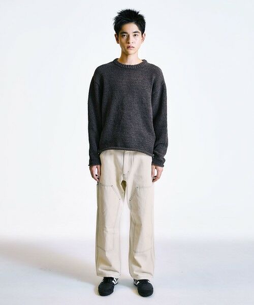 SHIPS / シップス ニット・セーター | City Ambient Products:〈手洗い可能〉モール ロール クルーネック ニット | 詳細1