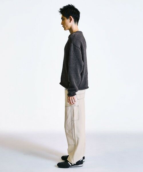 SHIPS / シップス ニット・セーター | City Ambient Products:〈手洗い可能〉モール ロール クルーネック ニット | 詳細2