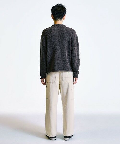 SHIPS / シップス ニット・セーター | City Ambient Products:〈手洗い可能〉モール ロール クルーネック ニット | 詳細3