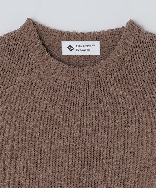 SHIPS / シップス ニット・セーター | City Ambient Products:〈手洗い可能〉モール ロール クルーネック ニット | 詳細14