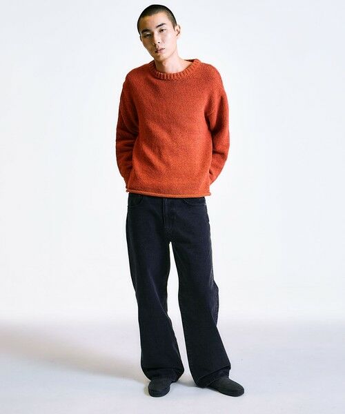 SHIPS / シップス ニット・セーター | City Ambient Products:〈手洗い可能〉モール ロール クルーネック ニット | 詳細26