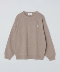 SHIPS / シップス ニット・セーター | City Ambient Products:〈手洗い可能〉コンパクトリブ ワンポイント ロゴ ニット