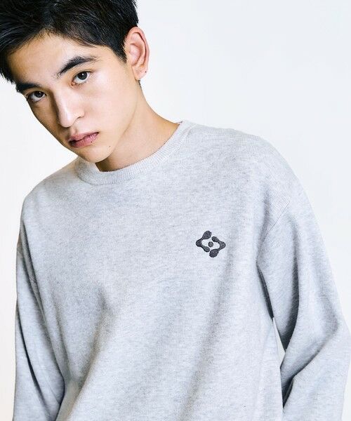 SHIPS / シップス ニット・セーター | City Ambient Products:〈手洗い可能〉コンパクトリブ ワンポイント ロゴ ニット | 詳細9