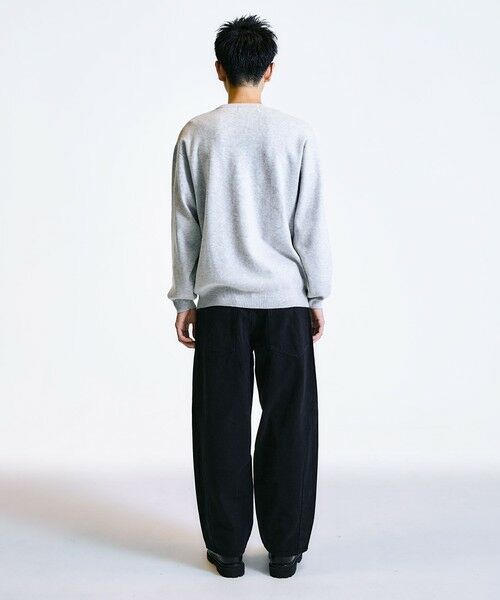 SHIPS / シップス ニット・セーター | City Ambient Products:〈手洗い可能〉コンパクトリブ ワンポイント ロゴ ニット | 詳細3