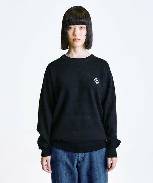 SHIPS / シップス ニット・セーター | City Ambient Products:〈手洗い可能〉コンパクトリブ ワンポイント ロゴ ニット | 詳細16