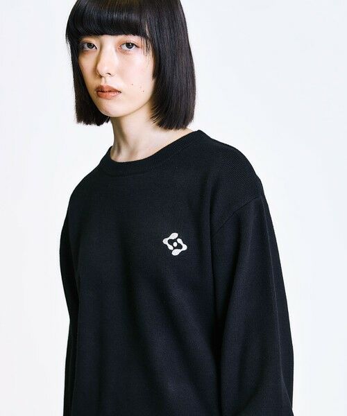 SHIPS / シップス ニット・セーター | City Ambient Products:〈手洗い可能〉コンパクトリブ ワンポイント ロゴ ニット | 詳細22