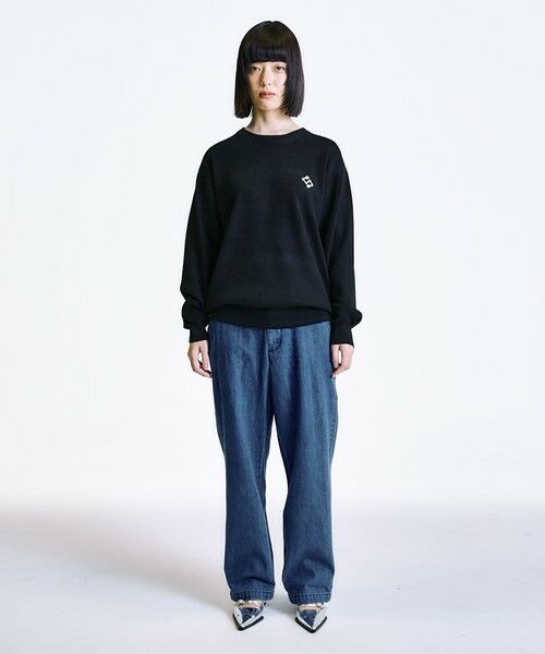 SHIPS / シップス ニット・セーター | City Ambient Products:〈手洗い可能〉コンパクトリブ ワンポイント ロゴ ニット | 詳細12