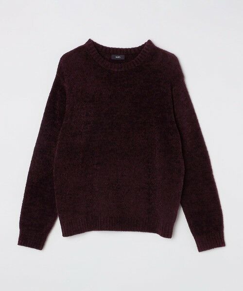 SHIPS / シップス ニット・セーター | SHIPS:〈手洗い可能〉メランジ モール クルーネック ニット | 詳細3