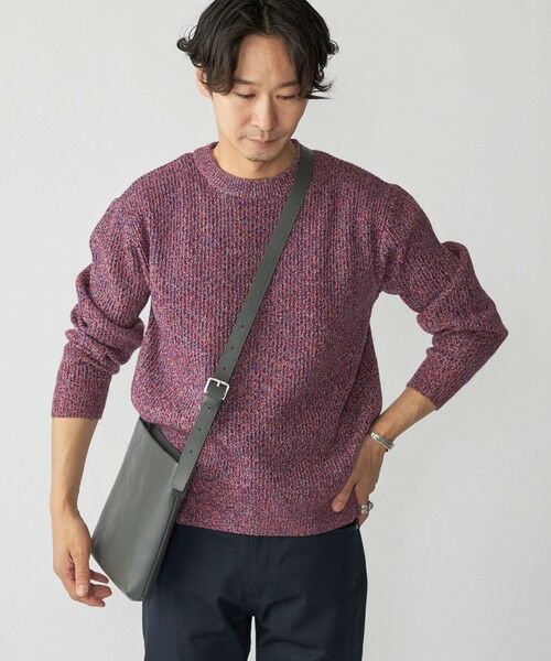 SHIPS / シップス ニット・セーター | SHIPS:〈手洗い可能〉メランジ クルーネック ニット | 詳細5