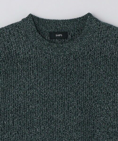 SHIPS / シップス ニット・セーター | SHIPS:〈手洗い可能〉メランジ クルーネック ニット | 詳細12
