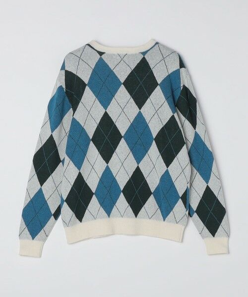 SHIPS / シップス ニット・セーター | SHIPS: 12ゲージ アーガイル クルーネック ニット | 詳細4