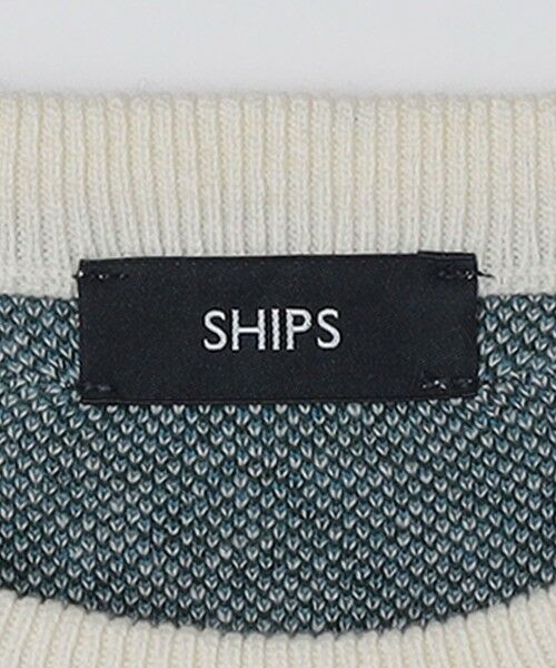 SHIPS / シップス ニット・セーター | SHIPS: 12ゲージ アーガイル クルーネック ニット | 詳細6