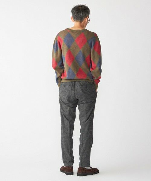 SHIPS / シップス ニット・セーター | SHIPS: 12ゲージ アーガイル クルーネック ニット | 詳細10