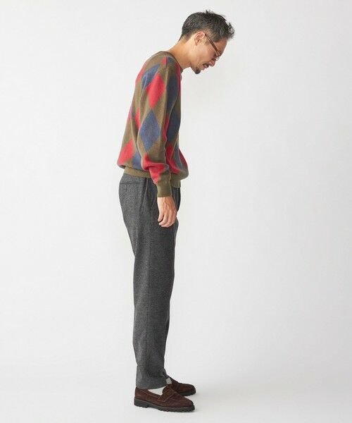 SHIPS / シップス ニット・セーター | SHIPS: 12ゲージ アーガイル クルーネック ニット | 詳細11