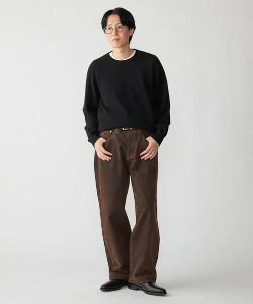 SHIPS / シップス ニット・セーター | SHIPS: 〈手洗い可能〉12ゲージ ホールガーメント カシミヤ クルーネック | 詳細3