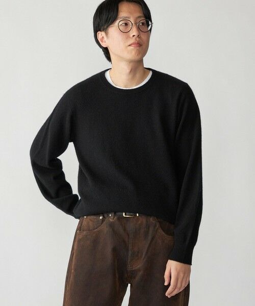 SHIPS / シップス ニット・セーター | SHIPS: 〈手洗い可能〉12ゲージ ホールガーメント カシミヤ クルーネック | 詳細4