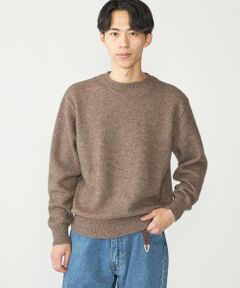 SHIPS / シップス ニット・セーター | SHIPS: ヤク ウール ブレンド 5ゲージ クルーネック ニット