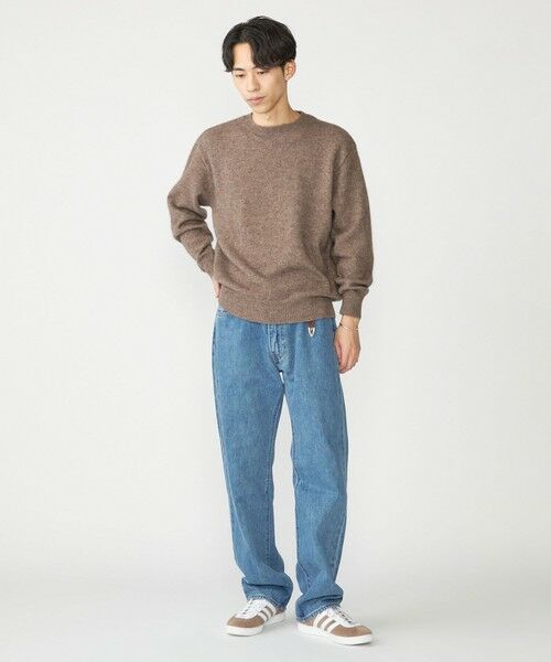 SHIPS / シップス ニット・セーター | SHIPS: ヤク ウール ブレンド 5ゲージ クルーネック ニット | 詳細9