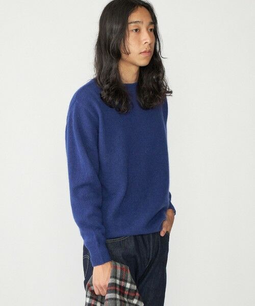 SHIPS / シップス ニット・セーター | SHIPS: ヤク ウール ブレンド 5ゲージ クルーネック ニット | 詳細21