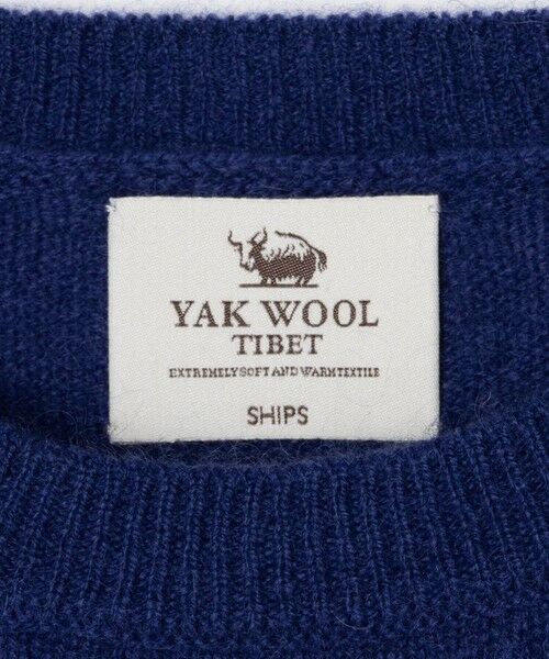 SHIPS / シップス ニット・セーター | SHIPS: ヤク ウール ブレンド 5ゲージ クルーネック ニット | 詳細26