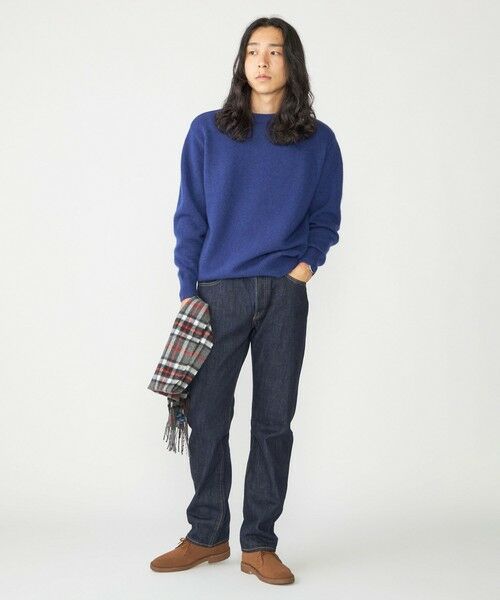 SHIPS / シップス ニット・セーター | SHIPS: ヤク ウール ブレンド 5ゲージ クルーネック ニット | 詳細17