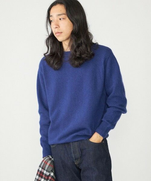 SHIPS / シップス ニット・セーター | SHIPS: ヤク ウール ブレンド 5ゲージ クルーネック ニット | 詳細18