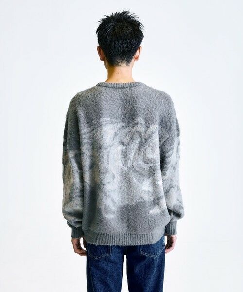 SHIPS / シップス ニット・セーター | City Ambient Products:〈手洗い可能〉シャギー マーブル クルーネック ニット | 詳細7