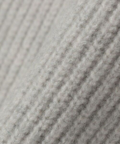 SHIPS / シップス ニット・セーター | SHIPS:〈手洗い可能〉7ゲージ ブラッシュド コットン クルーネック プルオーバー ニット | 詳細2