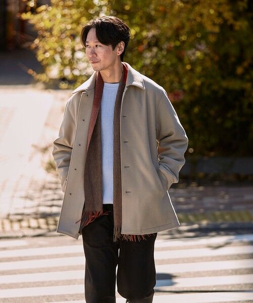 SHIPS / シップス ニット・セーター | SHIPS:〈手洗い可能〉7ゲージ ブラッシュド コットン クルーネック プルオーバー ニット | 詳細6